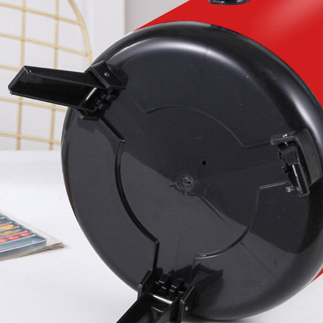 Soga 8 X 10 L Stainless Steel Insulated Milk Tea Barrel Hot And Cold Beverage Dispenser Container With Faucet Red