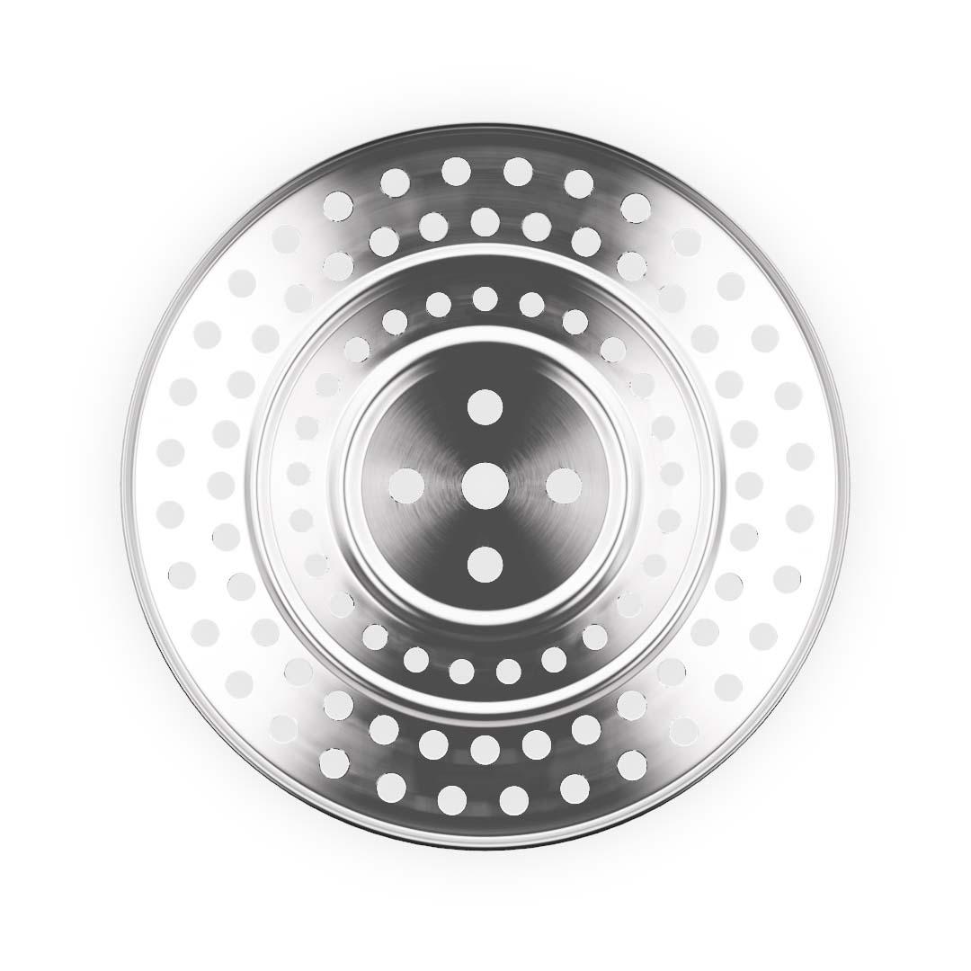 Soga 2 X 34cm Stainless Steel Steamer Insert Stock Pot Steaming Rack Stockpot Tray