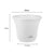 20cm White Plastic Plant Pot Self Watering Planter Flower Bonsai Indoor Outdoor Garden Decor Set of 3