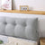 Soga 4 X 150cm Silver Triangular Wedge Bed Pillow Headboard Backrest Bedside Tatami Cushion Home Decor