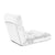 Soga 4 X Floor Recliner Folding Lounge Sofa Futon Couch Folding Chair Cushion White