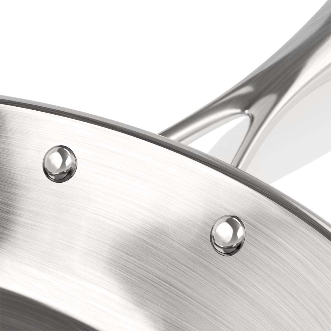 Soga Dual Burners Cooktop Stove 30cm Stainless Steel Induction Casserole And 30cm Fry Pan