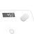 Soga 2 X Wireless Bluetooth Digital Body Fat Scale Bathroom Health Analyzer Weight Fish/White