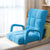 Soga 2 X Foldable Lounge Cushion Adjustable Floor Lazy Recliner Chair With Armrest Blue