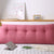 Soga 100cm Pink Triangular Wedge Bed Pillow Headboard Backrest Bedside Tatami Cushion Home Decor