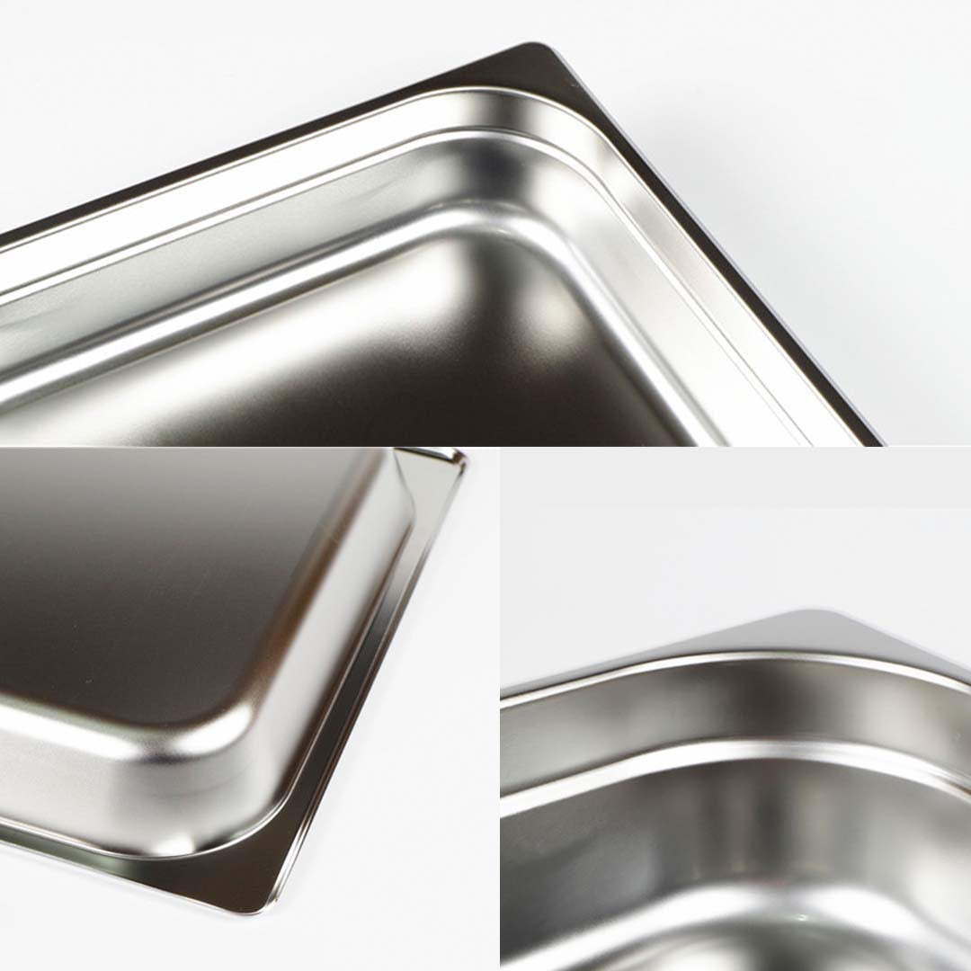 Soga Gastronorm Gn Pan Full Size 1/1 Gn Pan 20cm Deep Stainless Steel Tray With Lid