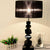 Soga 55cm Black Table Lamp With Dark Shade Led Desk Lamp