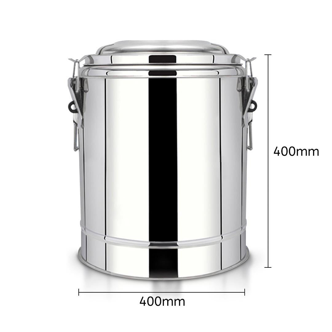 Soga 35 L Stainless Steel Insulated Stock Pot Dispenser Hot & Cold Beverage Container