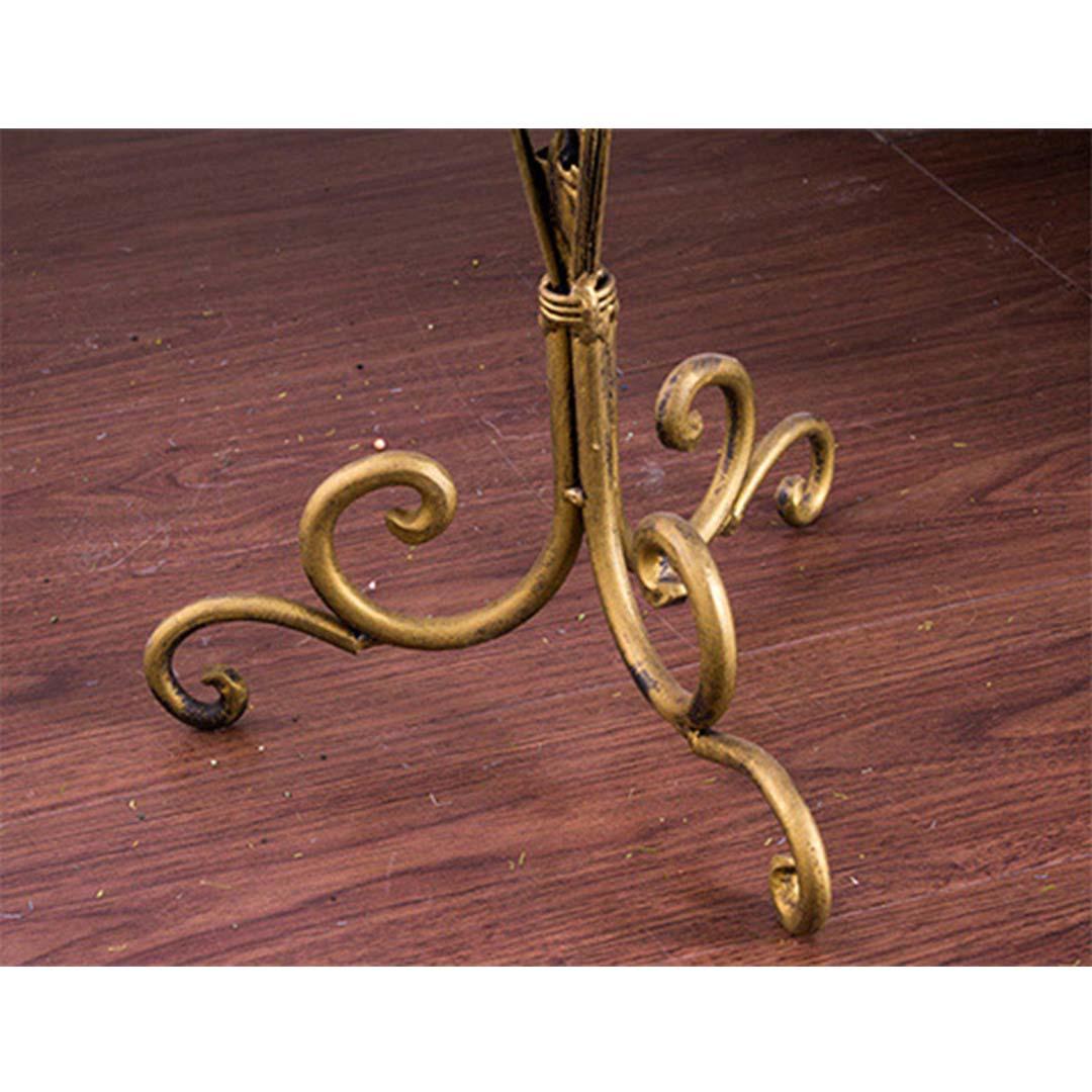 Soga 85cm Blue Glass Tall Floor Vase And 12pcs White Artificial Fake Flower Set