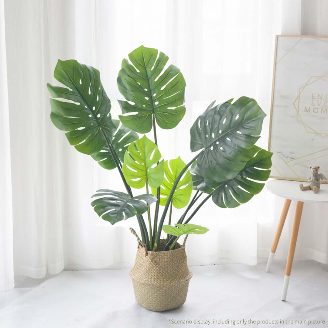 Soga 2 X 113cm Artificial Indoor Potted Turtle Back Fake Decoration Tree Flower Pot Plant