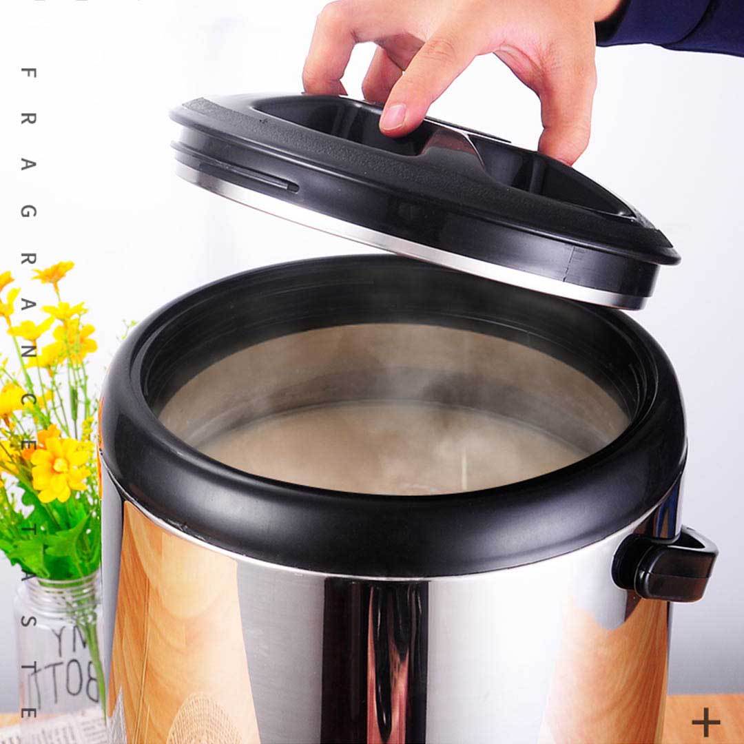 Soga 4 X 8 L Portable Insulated Cold/Heat Coffee Tea Beer Barrel Brew Pot With Dispenser