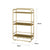 2X 3 Tier Rectangular Bathroom Shelf Multifunctional Storage Display Rack Organiser
