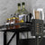 2X 2 Tier Steel Black Kitchen Countertop Drying Dish Rack Plate Cutlery Cutting Board Holder Dish Drainer Kitchen Organiser