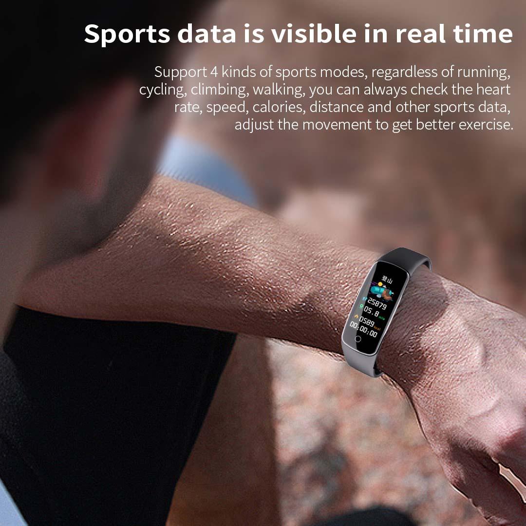 Soga Sport Monitor Wrist Touch Tracker Smart Watch With 2 X Strap Band Replacement