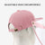 Outdoor Protection Hat Anti Fog Pollution Dust Protective Cap Full Face Hd Shield Cover Kids Pink