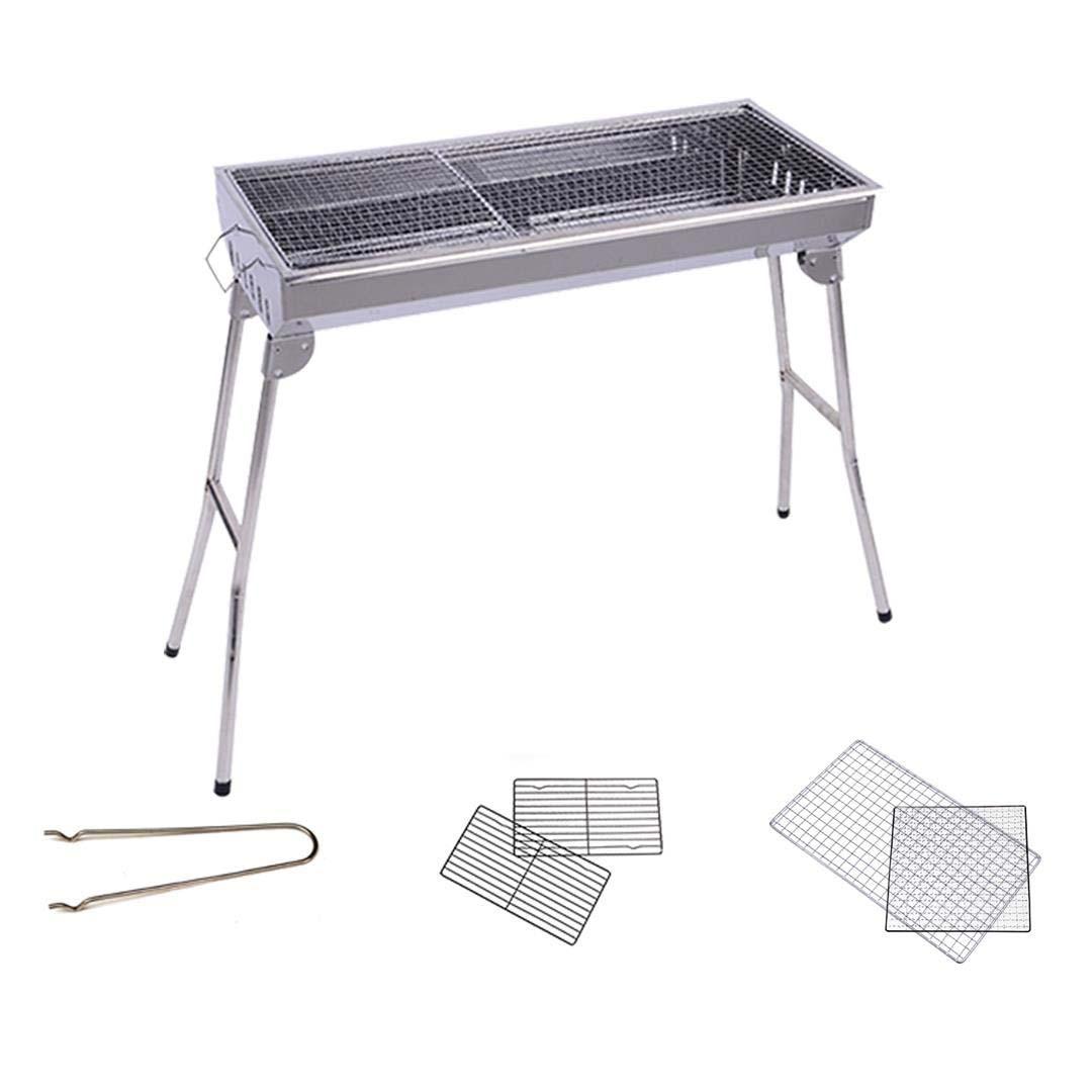Soga Skewers Grill Portable Stainless Steel Charcoal Bbq Outdoor 6 8 Persons