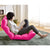 Soga 4 X Foldable Tatami Floor Sofa Bed Meditation Lounge Chair Recliner Lazy Couch Pink