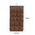 2X Coffee Double Sided Hanging Storage Bag Underwear Bra Socks Mesh Pocket Hanger Home Organiser