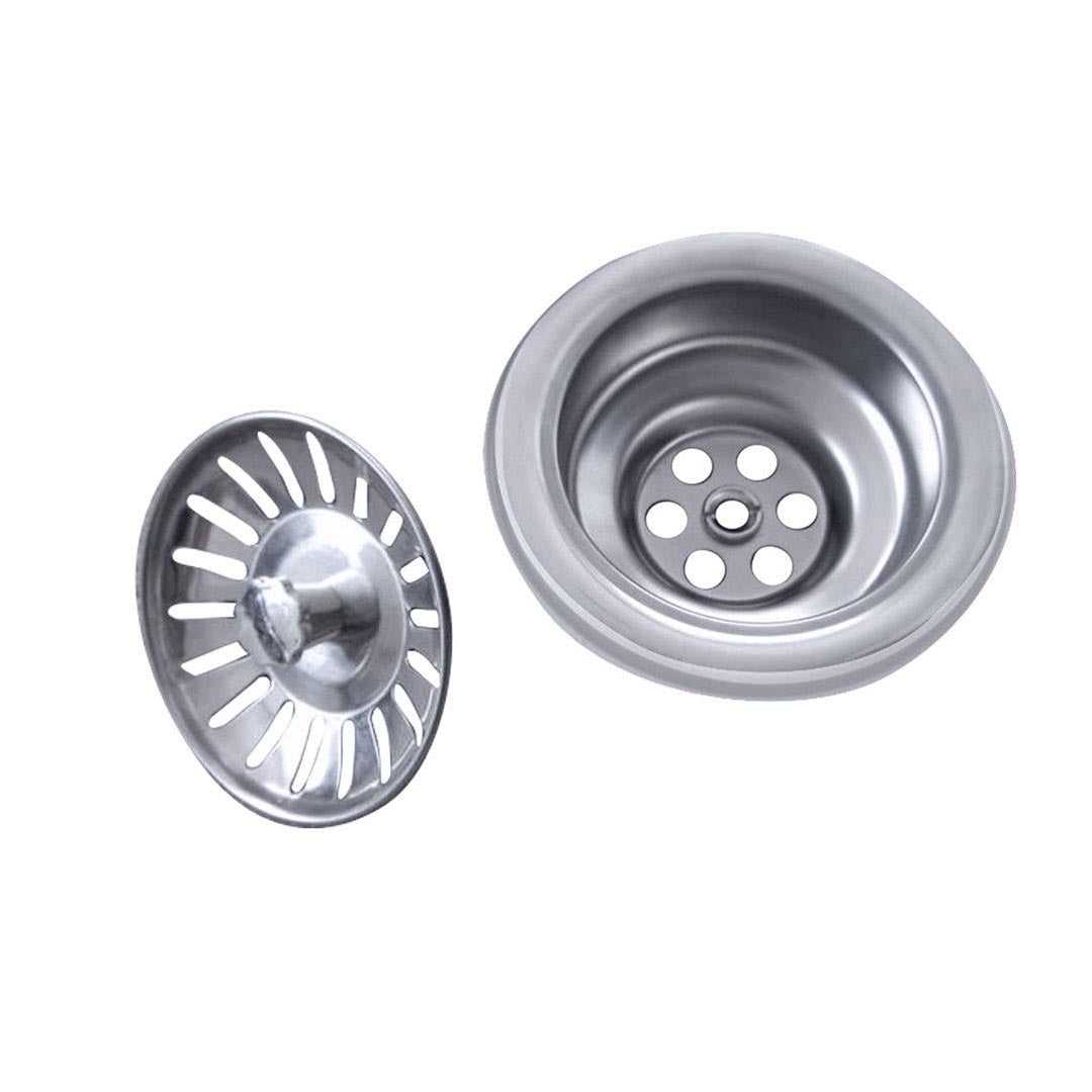 140*70*85cm Stainless Steel Work Bench Sink Commercial Restaurant Kitchen Food Prep