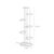 Soga 7 Tier 8 Pots White Round Metal Plant Rack Flowerpot Storage Display Stand Holder Home Garden Decor