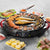 Soga 2 In 1 Electric Stone Coated Grill Plate Steamboat Two Division Hotpot