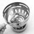 Soga 4 X Stainless Steel Mini Asian Buffet Hot Pot Single Person Shabu Alcohol Stove Burner With Glass Lid