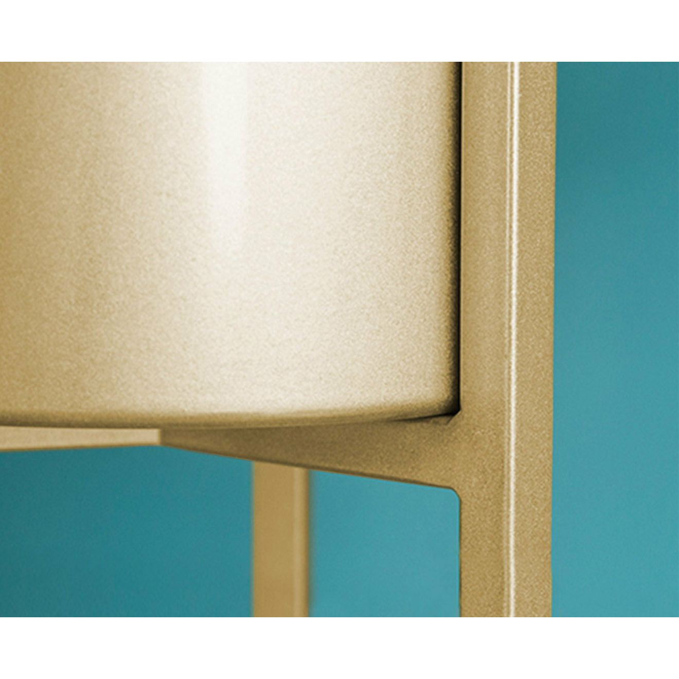 Soga 4 X 30 Cm Gold Metal Plant Stand With Flower Pot Holder Corner Shelving Rack Indoor Display