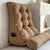 Soga 2 X 45cm Khaki Triangular Wedge Lumbar Pillow Headboard Backrest Sofa Bed Cushion Home Decor