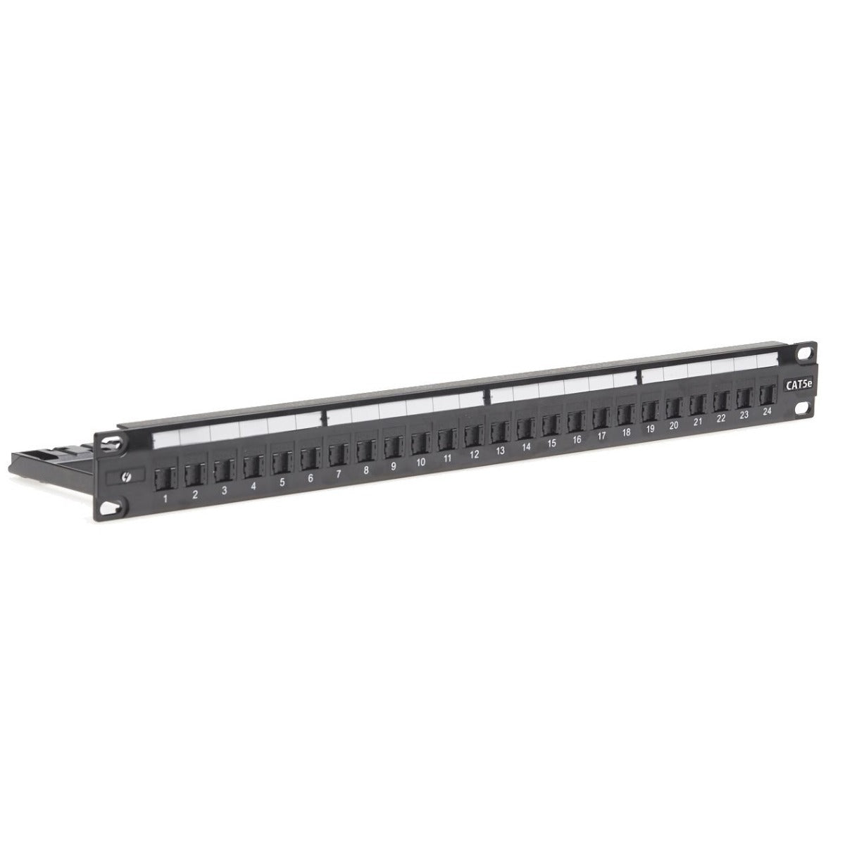 1RU 24 Port Cat 5E Universal Termination Patch Panel