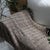 2X Coffee Textured Knitted Throw Blanket Warm Cozy Woven Cover Couch Bed Sofa Home Decor with Tassels