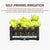 Soga 2 X 160cm Raised Planter Box Vegetable Herb Flower Outdoor Plastic Plants Garden Bed With Legs