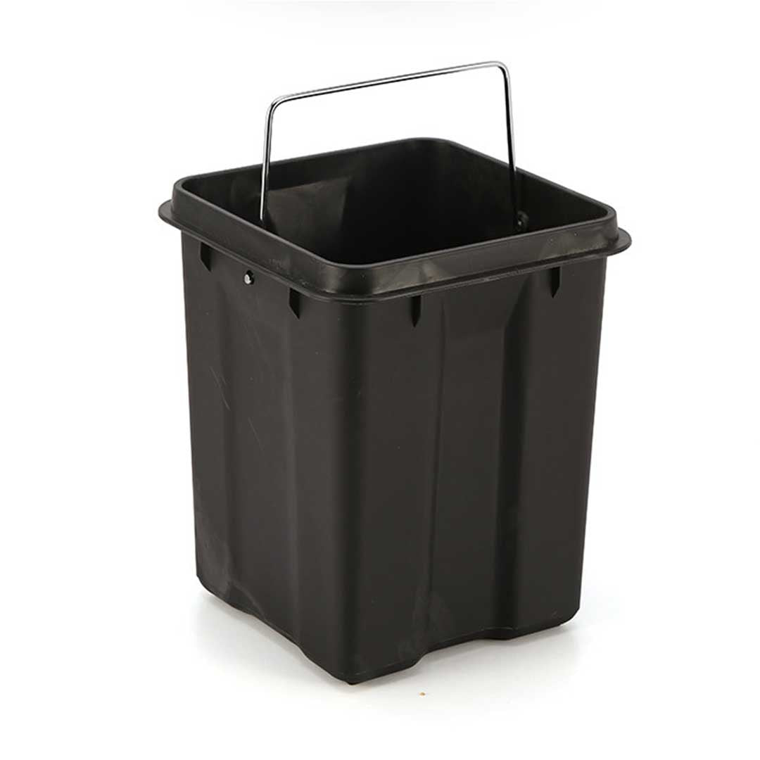 Soga 2 X 12 L Foot Pedal Stainless Steel Rubbish Recycling Garbage Waste Trash Bin Square Green