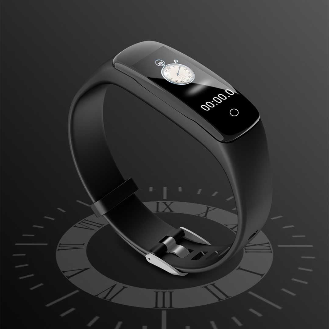 Soga Sport Monitor Wrist Touch Fitness Tracker Smart Watch Black
