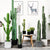 105cm Green Artificial Indoor Cactus Tree Fake Plant Simulation Decorative 6 Heads