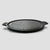 Soga 2 X 43cm Round Ribbed Cast Iron Frying Pan Skillet Steak Sizzle Platter With Handle