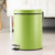 Soga Foot Pedal Stainless Steel Rubbish Recycling Garbage Waste Trash Bin Round 12 L Green