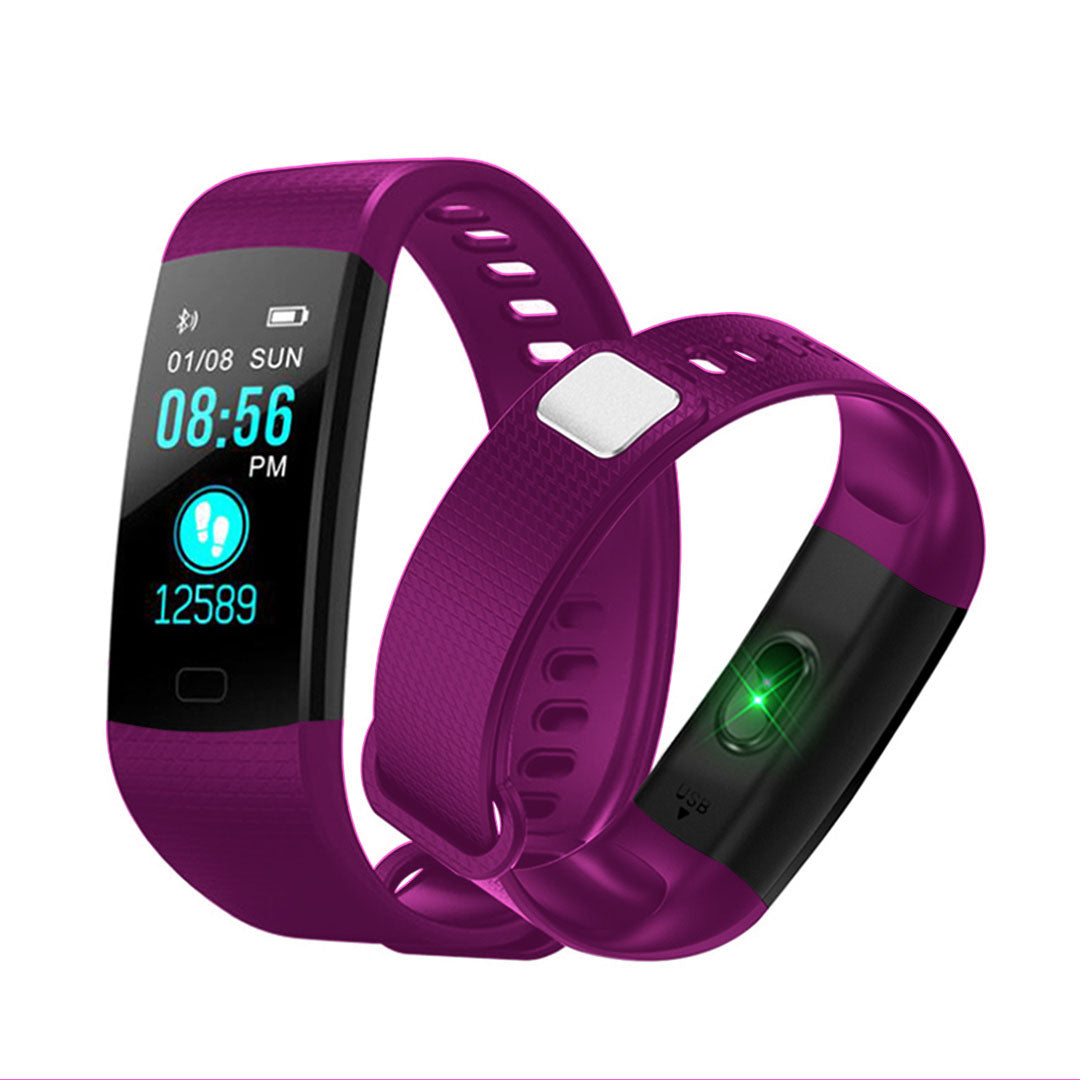 Soga Smart Watch Model Rd11 Compatible Sport Strap Wrist Bracelet Band Purple
