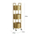 2X 3 Tier Bathroom Shelf Multifunctional Storage Display Rack Organiser with wheels