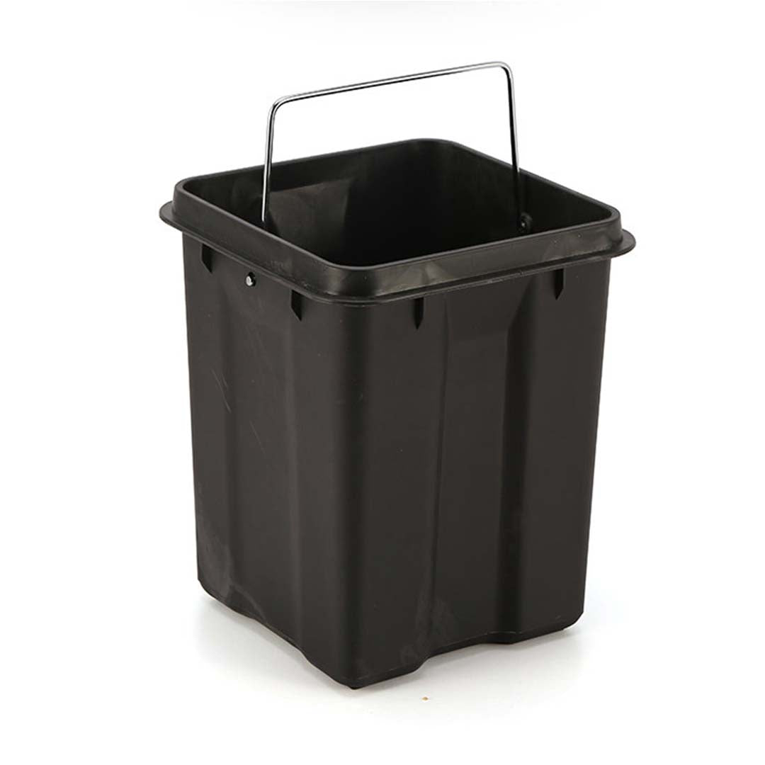 Soga 4 X 6 L Foot Pedal Stainless Steel Rubbish Recycling Garbage Waste Trash Bin Square Blue