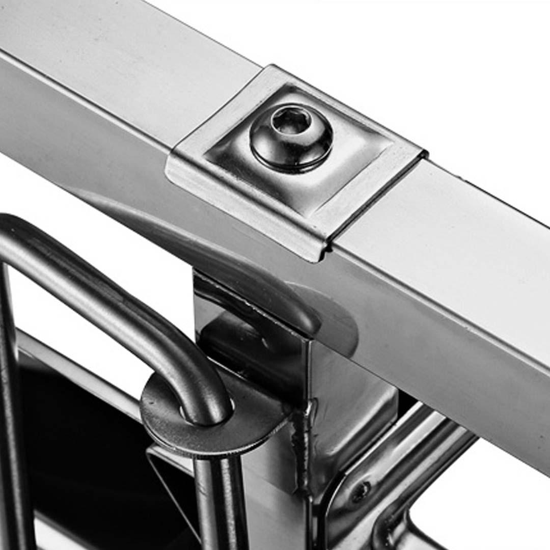 Soga 2 X Gastronorm Trolley 15 Tier Stainless Steel Cake Bakery Trolley Suits 60*40cm Tray