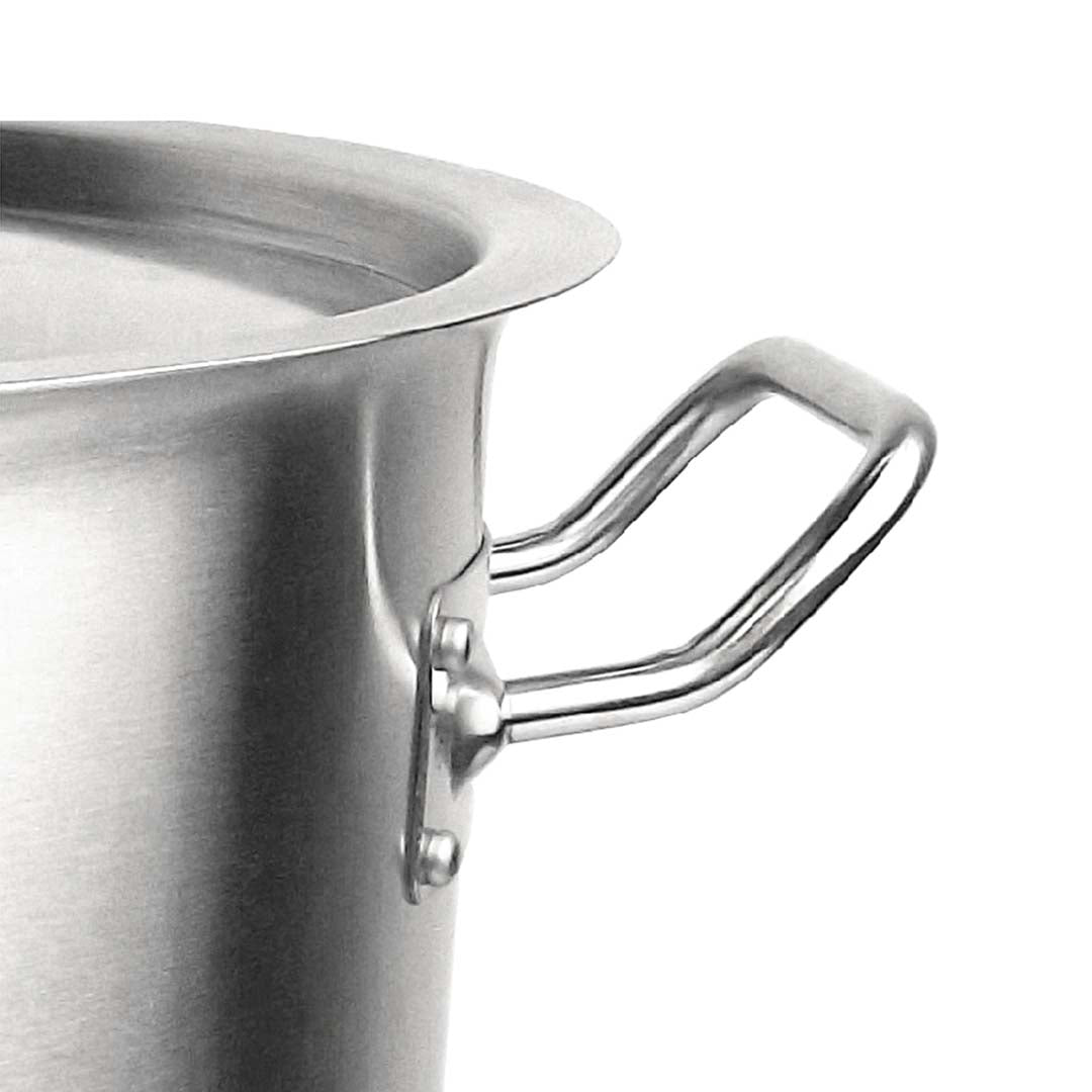Soga 71 L 18/10 Stainless Steel Stockpot With Perforated Stock Pot Basket Pasta Strainer