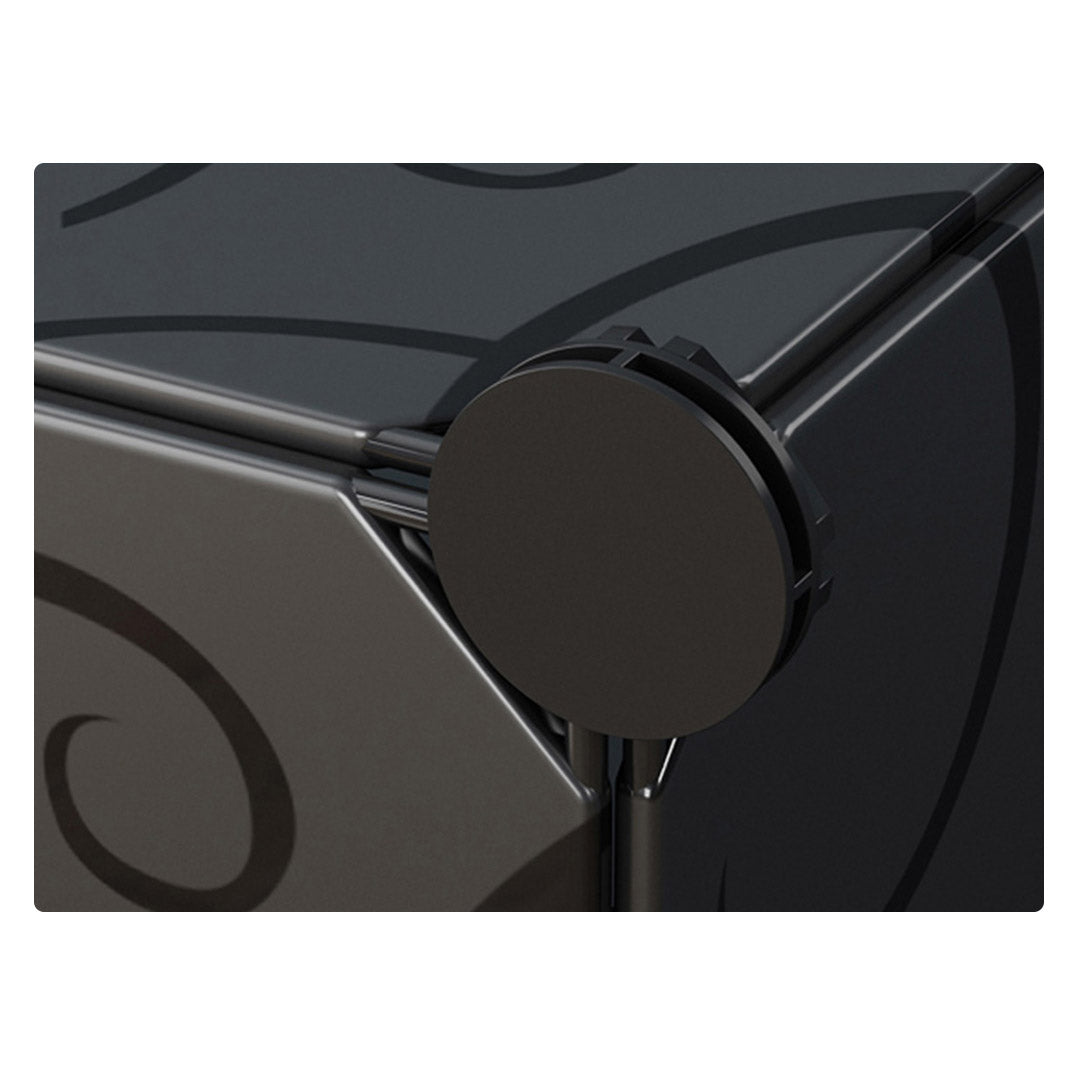 6 Tier Shoe Rack Organizer Sneaker Footwear Storage Stackable Stand Cabinet Portable Wardrobe with Cover