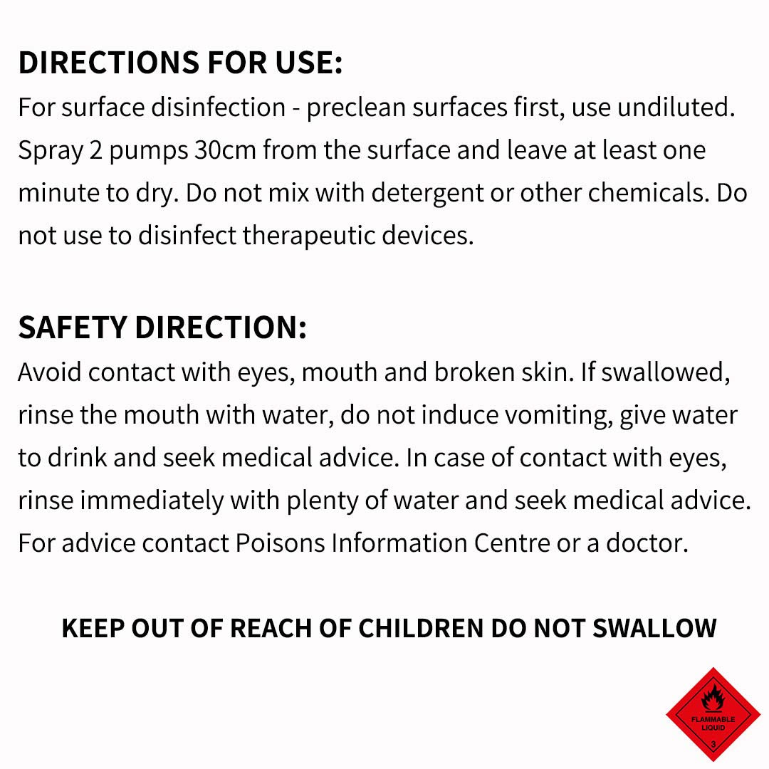 5 L Standard Grade Disinfectant Anti Bacterial Alcohol