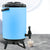 Soga 14 L Stainless Steel Insulated Milk Tea Barrel Hot And Cold Beverage Dispenser Container With Faucet Blue