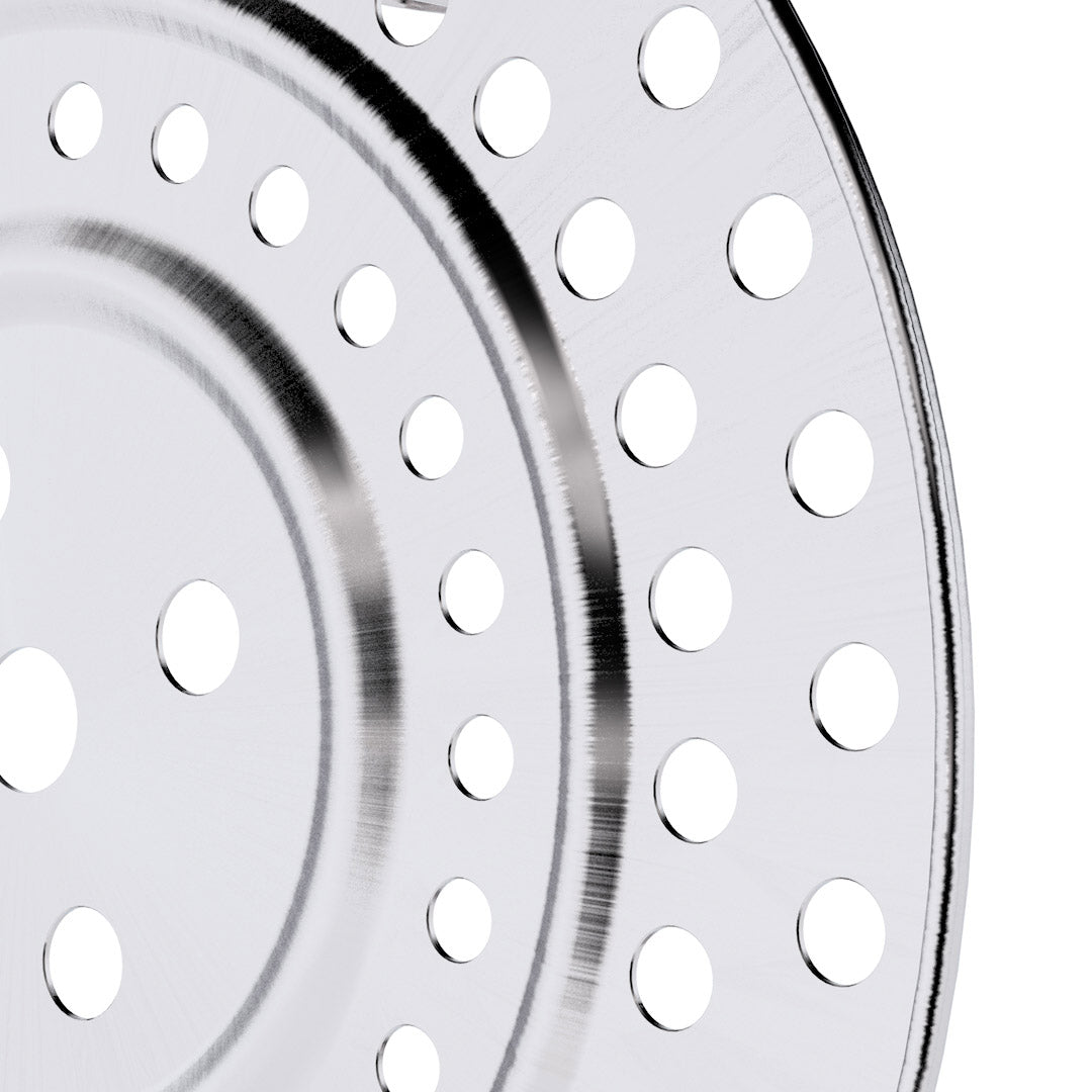 Soga 43cm Stainless Steel Steamer Insert Stock Pot Steaming Rack Stockpot Tray