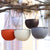 2X Coffee Medium Hanging Resin Flower Pot Self Watering Basket Planter Indoor Outdoor Garden Decor
