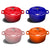 Soga 2 X Cast Iron 22cm Enamel Porcelain Stewpot Casserole Stew Cooking Pot With Lid Pink