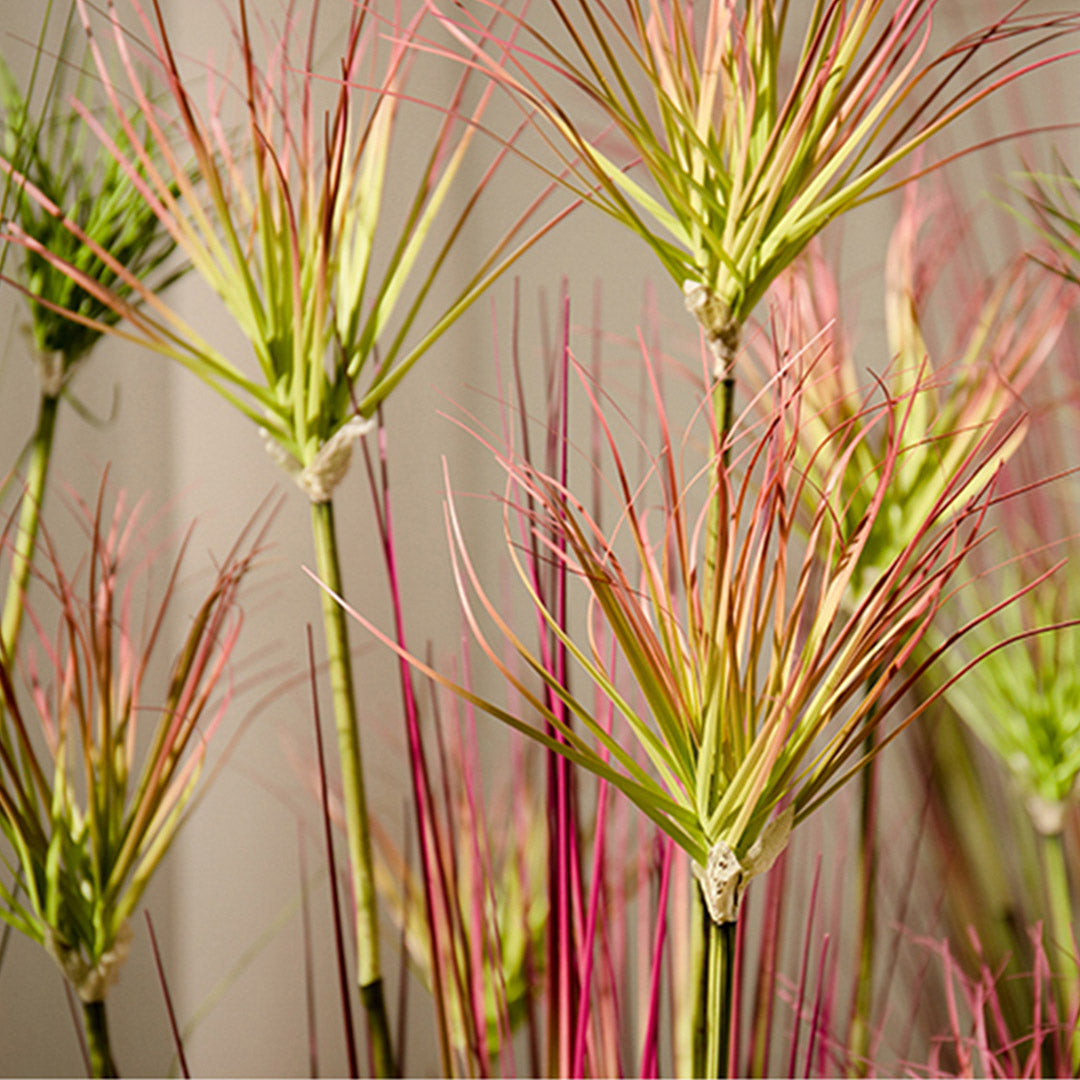Soga 150cm Purple Red Artificial Indoor Potted Papyrus Plant Tree Fake Simulation Decorative
