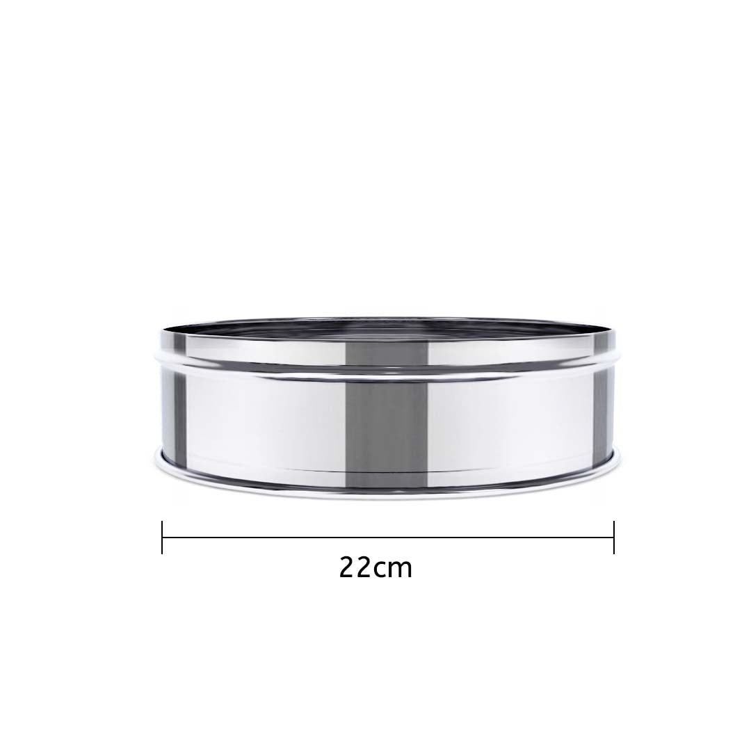 Soga 2 X 5 Tier Stainless Steel Steamers With Lid Work Inside Of Basket Pot Steamers 22cm