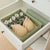 2X Green Flip Top Underwear Storage Box Foldable Wardrobe Partition Drawer Home Organiser